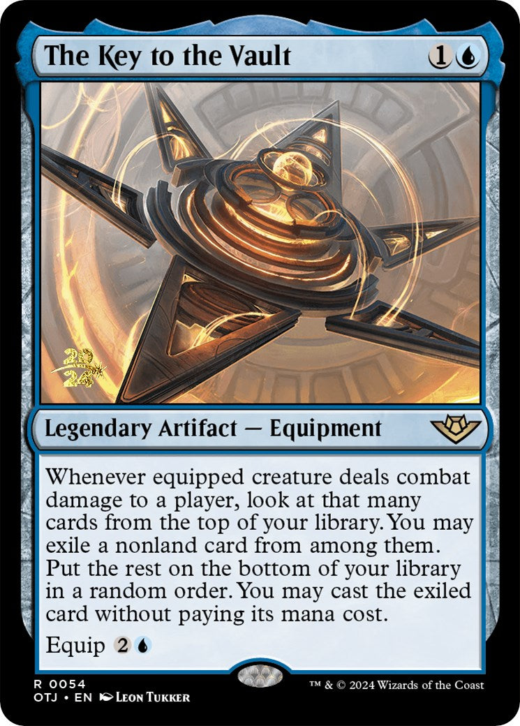 The Key to the Vault [Outlaws of Thunder Junction Prerelease Promos] - Destination Retro