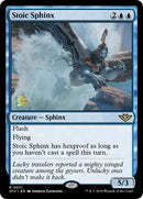 Stoic Sphinx [Outlaws of Thunder Junction Prerelease Promos] - Destination Retro