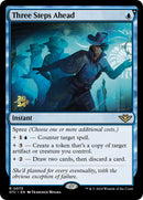 Three Steps Ahead [Outlaws of Thunder Junction Prerelease Promos] - Destination Retro