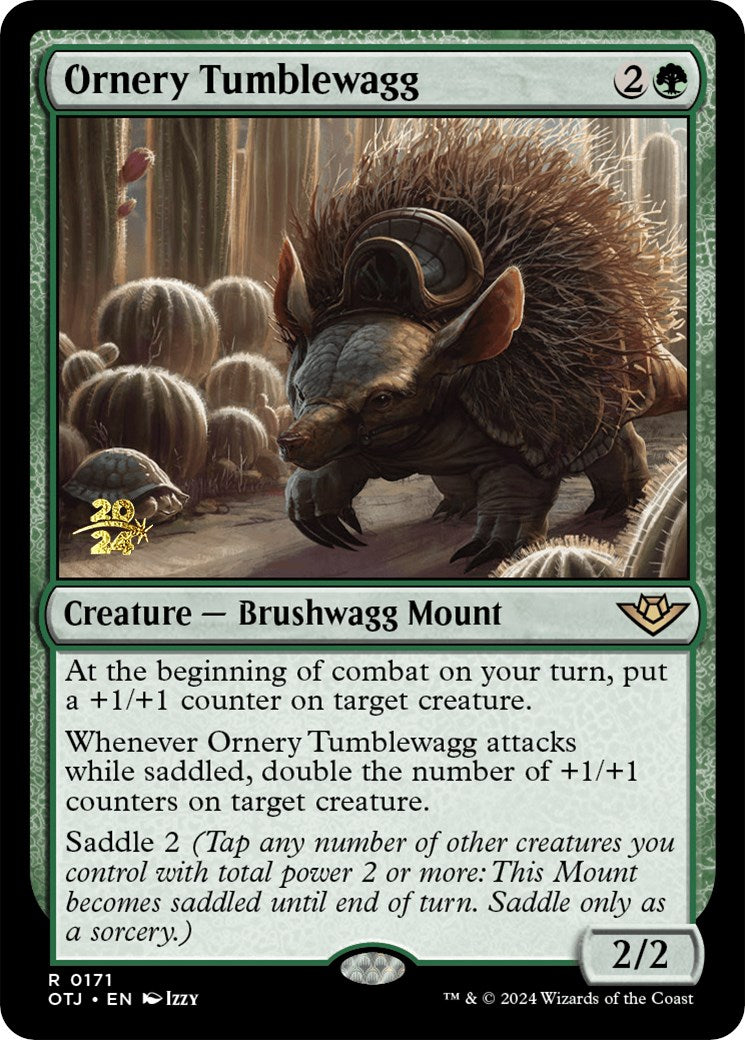 Ornery Tumblewagg [Outlaws of Thunder Junction Prerelease Promos] - Destination Retro