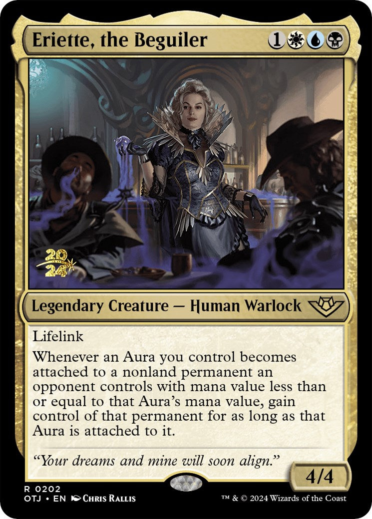 Eriette, the Beguiler [Outlaws of Thunder Junction Prerelease Promos] - Destination Retro