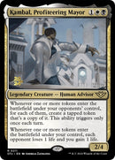Kambal, Profiteering Mayor [Outlaws of Thunder Junction Prerelease Promos] - Destination Retro