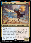 Malcolm, the Eyes [Outlaws of Thunder Junction Prerelease Promos] - Destination Retro