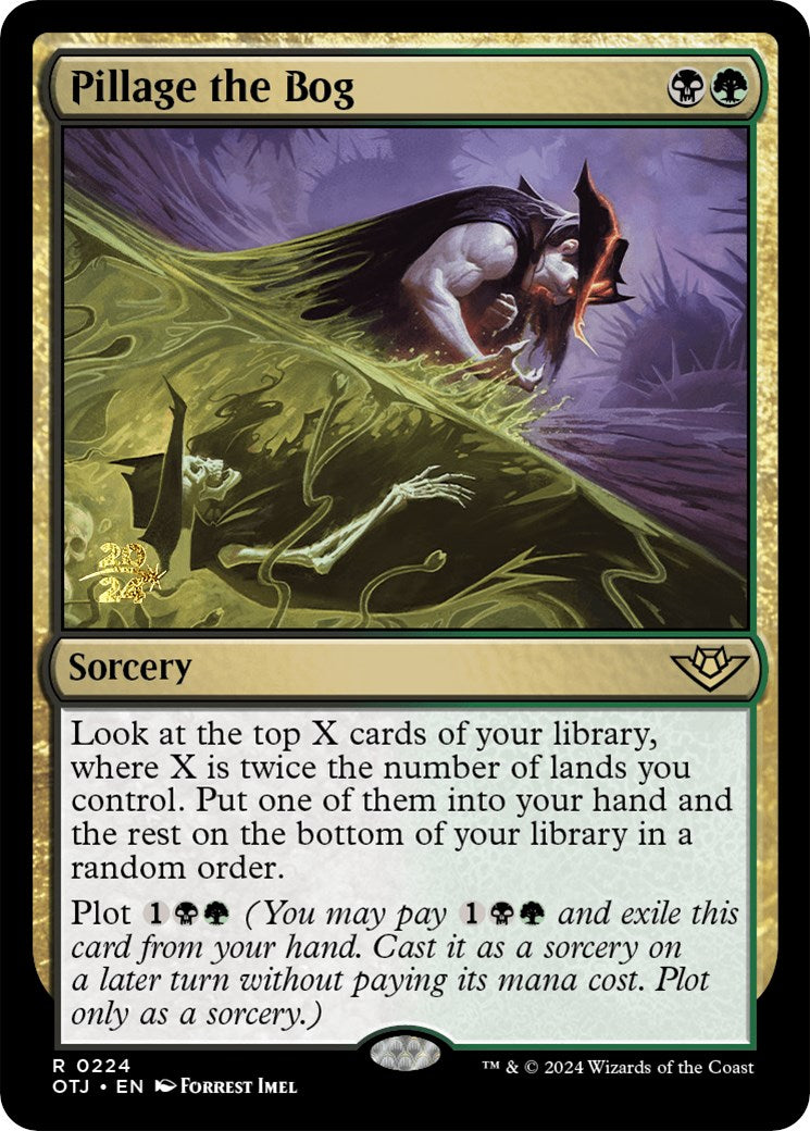 Pillage the Bog [Outlaws of Thunder Junction Prerelease Promos] - Destination Retro