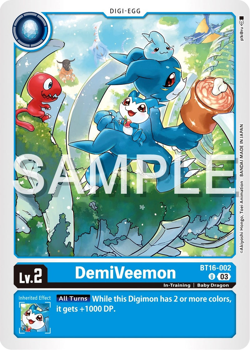 DemiVeemon [BT16-002] [Beginning Observer] - Destination Retro