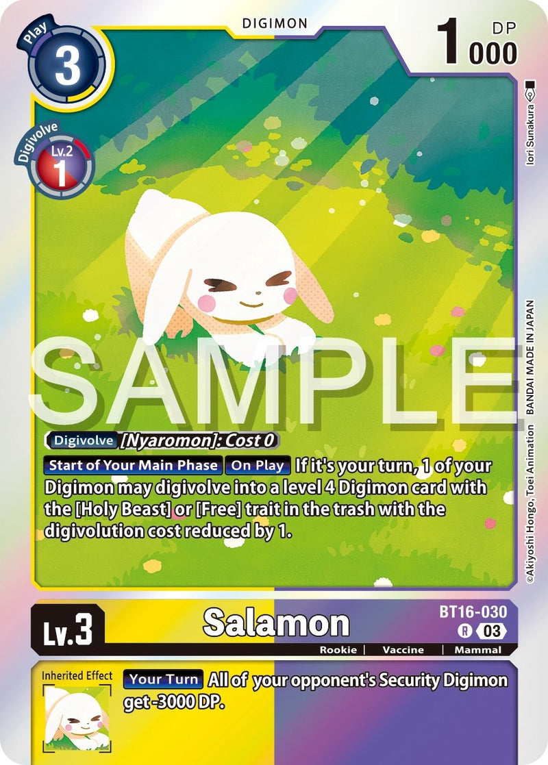 Salamon [BT16-030] [Beginning Observer] - Destination Retro