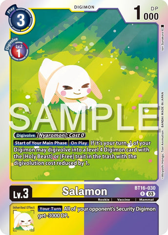 Salamon [BT16-030] [Beginning Observer] - Destination Retro