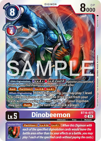 Dinobeemon [BT16-077] [Beginning Observer] - Destination Retro