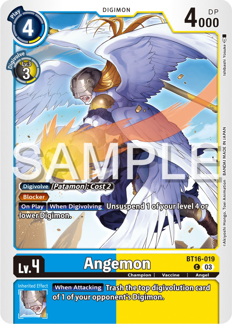 Angemon [BT16-019] [Beginning Observer] - Destination Retro