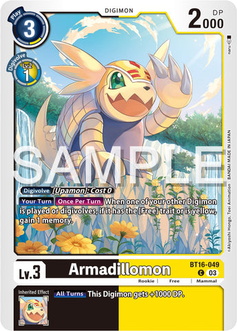 Armadillomon [BT16-049] [Beginning Observer] - Destination Retro