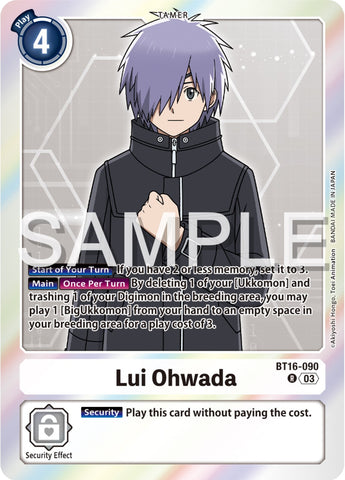 Lui Ohwada [BT16-090] [Beginning Observer] - Destination Retro