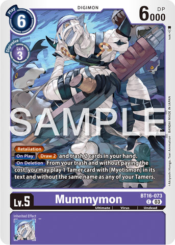 Mummymon [BT16-073] [Beginning Observer] - Destination Retro