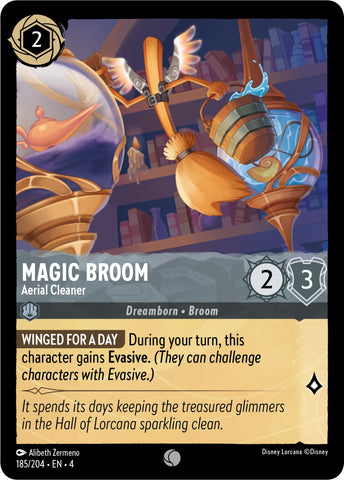Magic Broom - Aerial Cleaner (185/204) [Ursula's Return] - Destination Retro