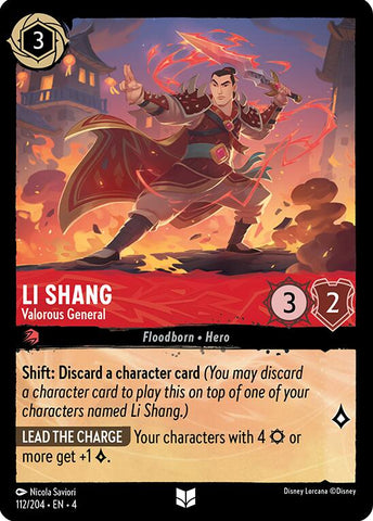 Li Shang - Valorous General (112/204) [Ursula's Return] - Destination Retro