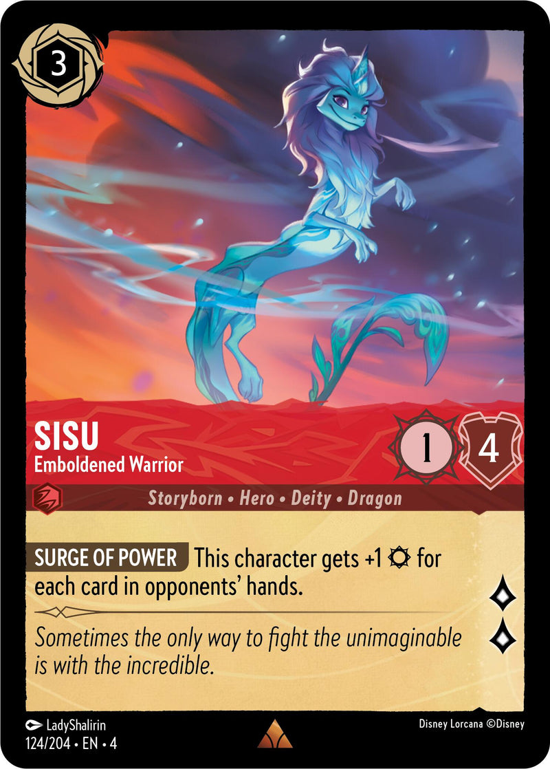 Sisu - Emboldened Warrior (124/204) [Ursula's Return] - Destination Retro