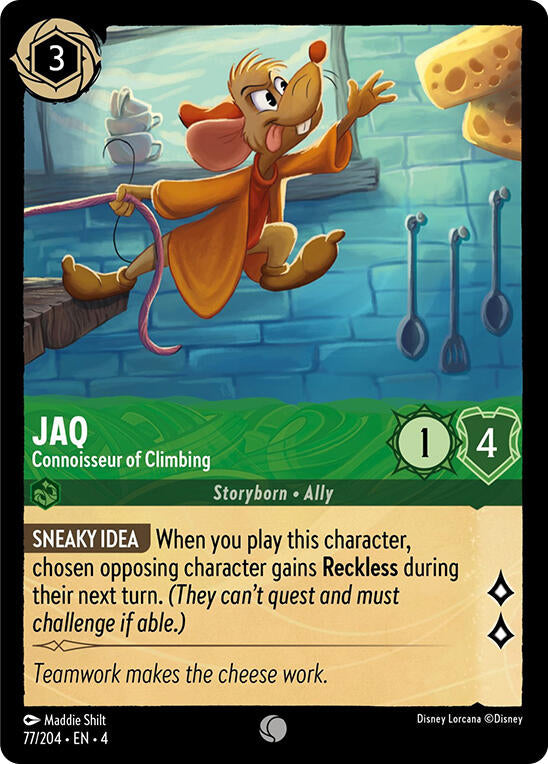 Jaq - Connoisseur of Climbing (77/204) [Ursula's Return] - Destination Retro