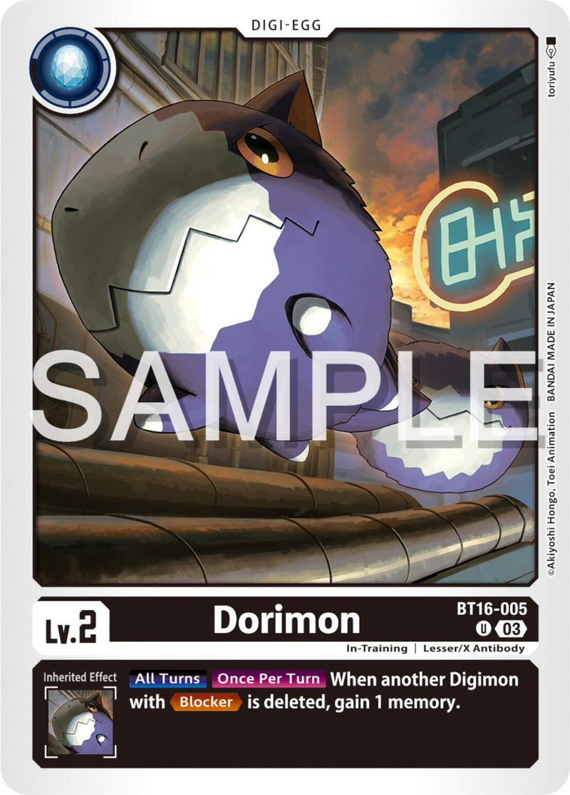 Dorimon [BT16-005] [Beginning Observer] - Destination Retro