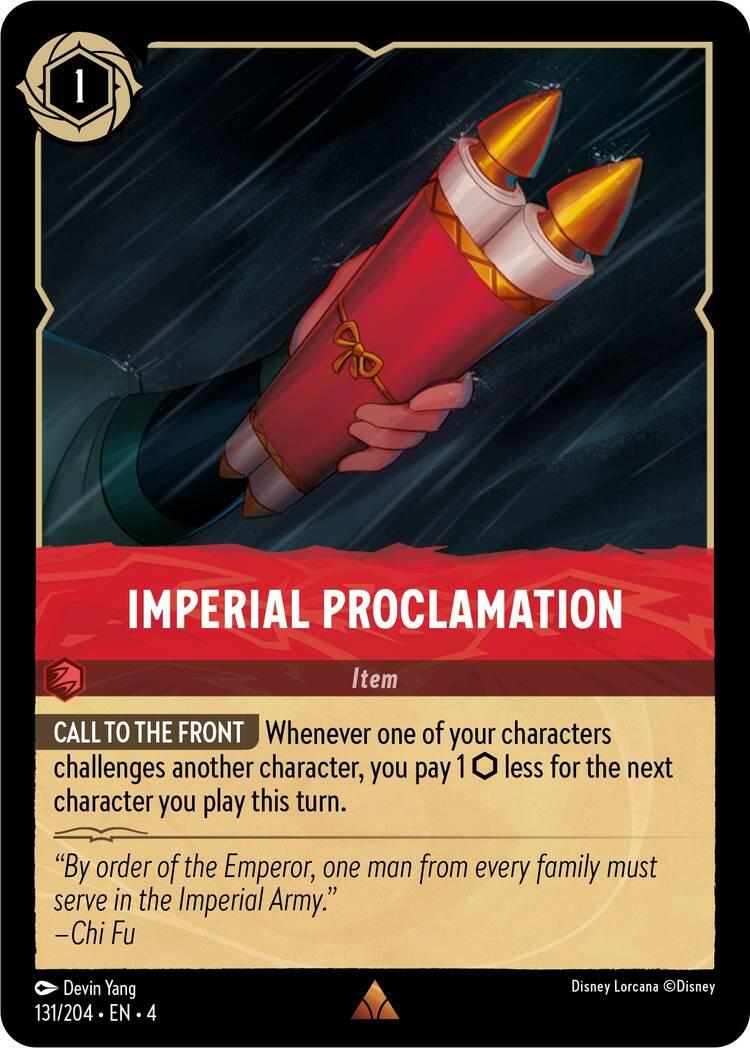 Imperial Proclamation (131/204) [Ursula's Return] - Destination Retro