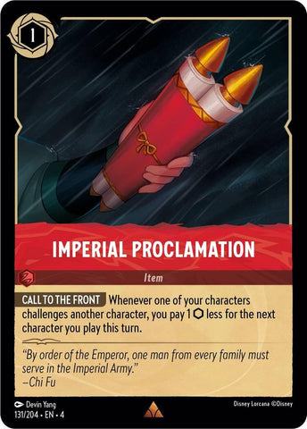 Imperial Proclamation (131/204) [Ursula's Return] - Destination Retro