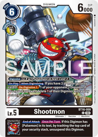 Shootmon [BT16-059] [Beginning Observer] - Destination Retro