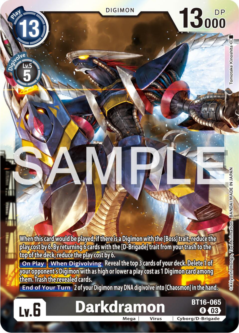 Darkdramon [BT16-065] [Beginning Observer] - Destination Retro