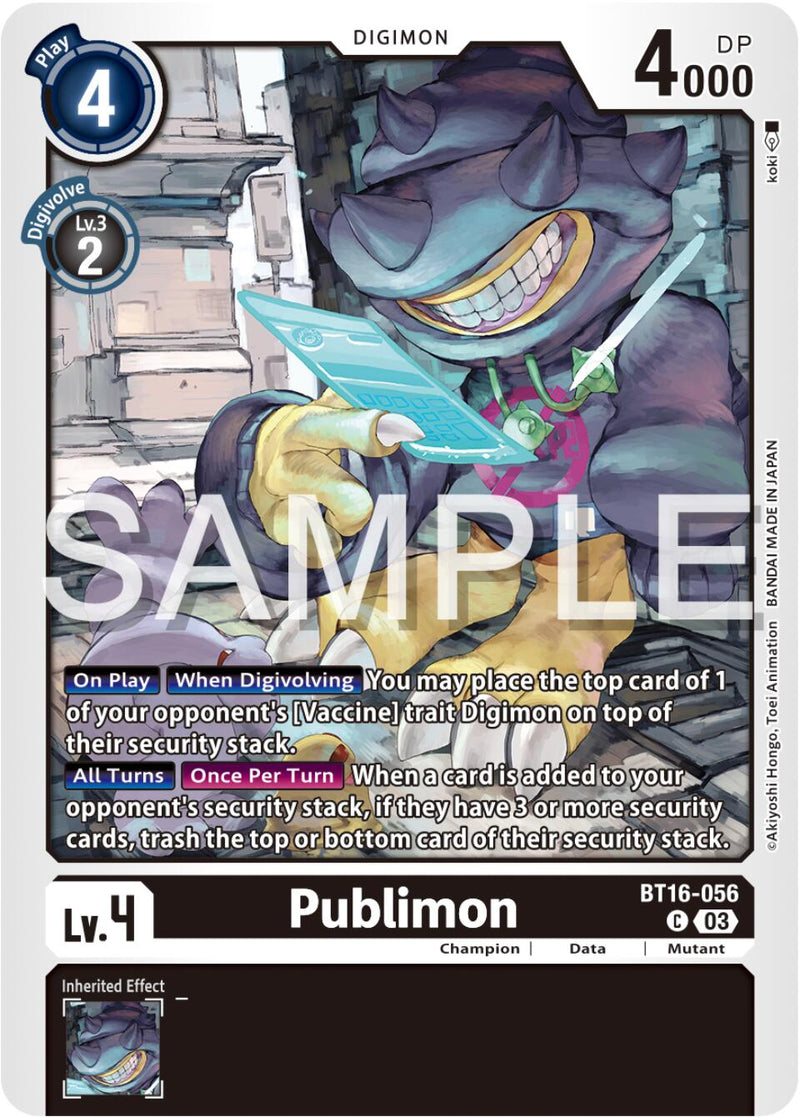 Publimon [BT16-056] [Beginning Observer] - Destination Retro