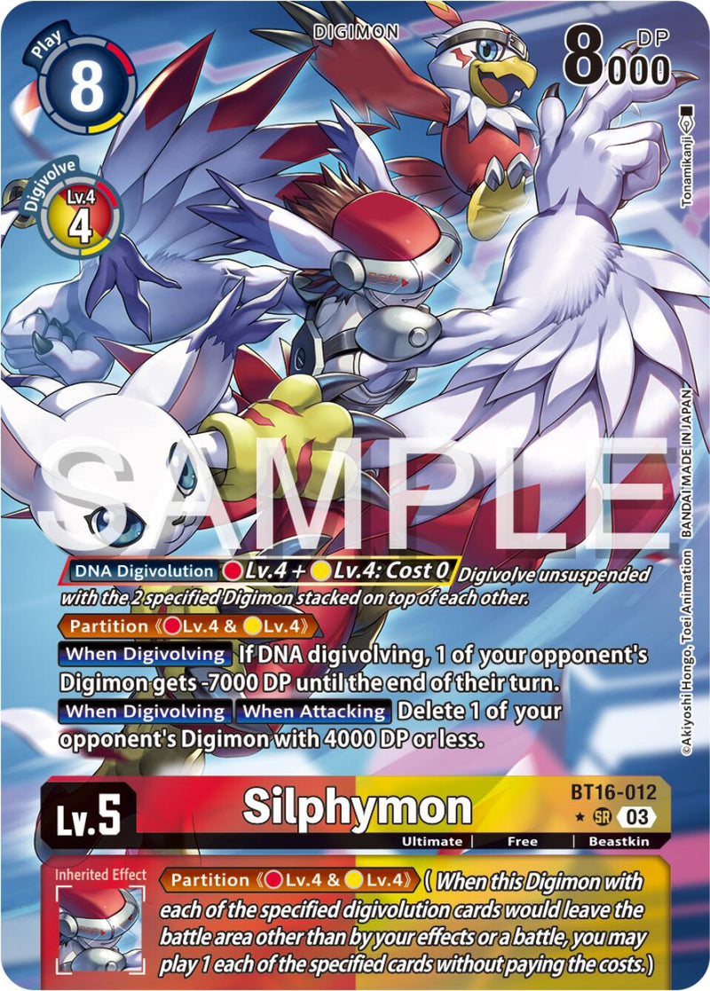 Silphymon [BT16-012] (Alternate Art) [Beginning Observer] - Destination Retro