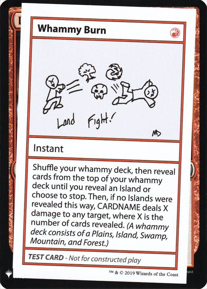 Whammy Burn [Mystery Booster Playtest Cards] - Destination Retro