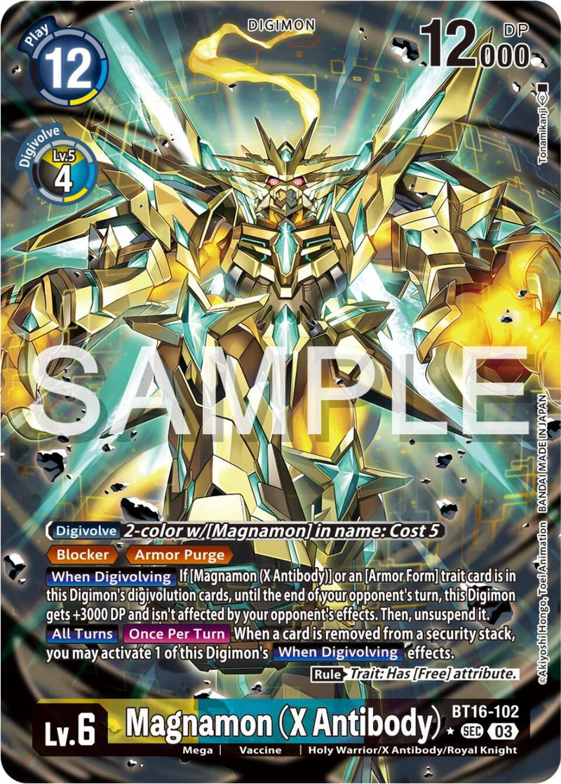 Magnamon (X Antibody) [BT16-102] (Alternate Art) [Beginning Observer] - Destination Retro