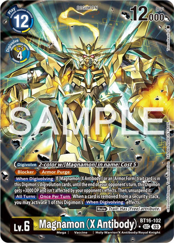 Magnamon (X Antibody) [BT16-102] (Alternate Art) [Beginning Observer] - Destination Retro