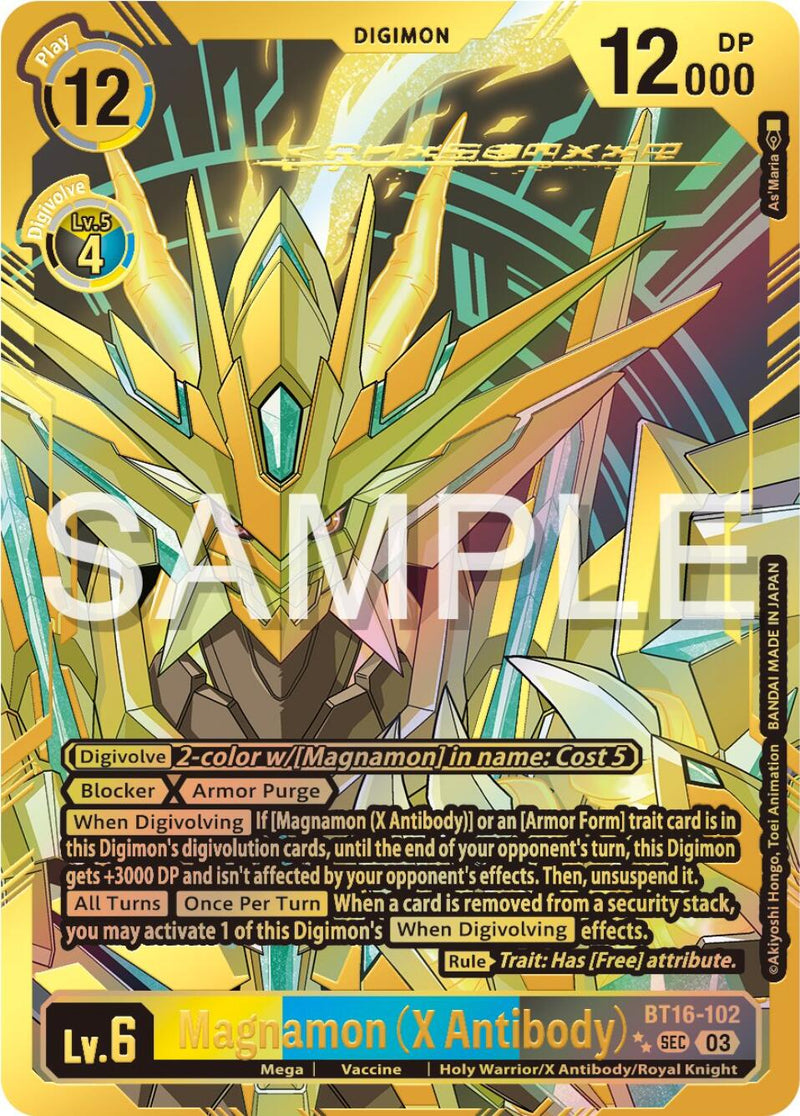 Magnamon (X Antibody) [BT16-102] (Textured) [Beginning Observer] - Destination Retro
