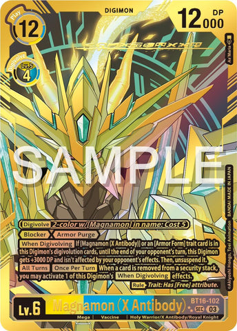 Magnamon (X Antibody) [BT16-102] (Textured) [Beginning Observer] - Destination Retro