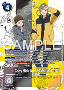 Cody Hida & T.K. Takaishi [BT16-088] (Alternate Art) [Beginning Observer] - Destination Retro