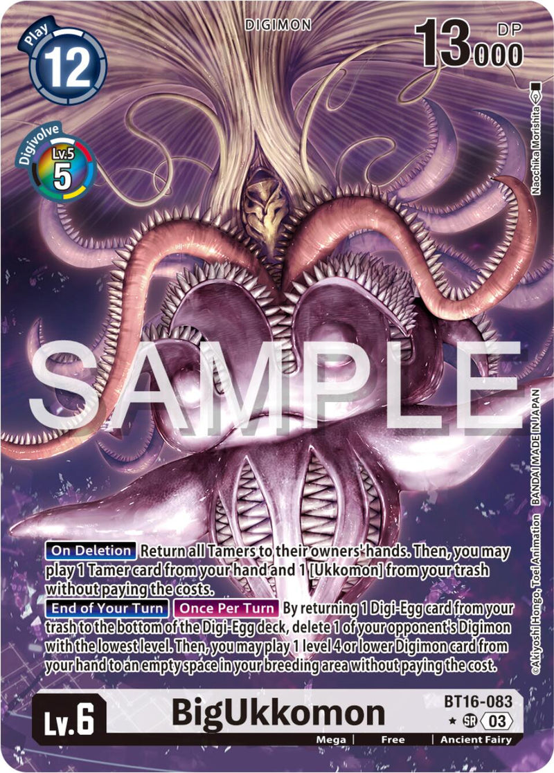 BigUkkomon [BT16-083] (Alternate Art) [Beginning Observer] - Destination Retro