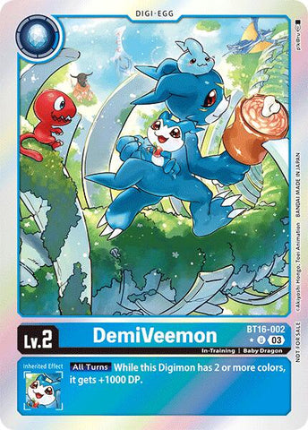 DemiVeemon [BT16-002] (Box Promotion Pack: Beginning Observer) [Beginning Observer Promos] - Destination Retro