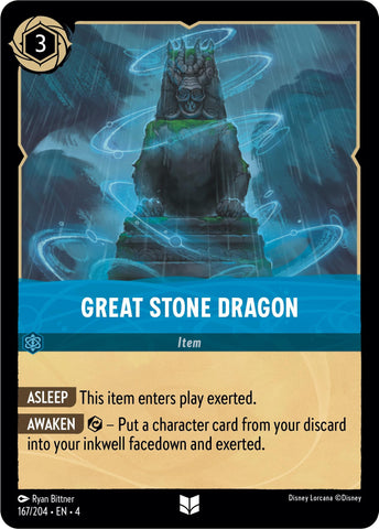 Great Stone Dragon (167/204) [Ursula's Return] - Destination Retro