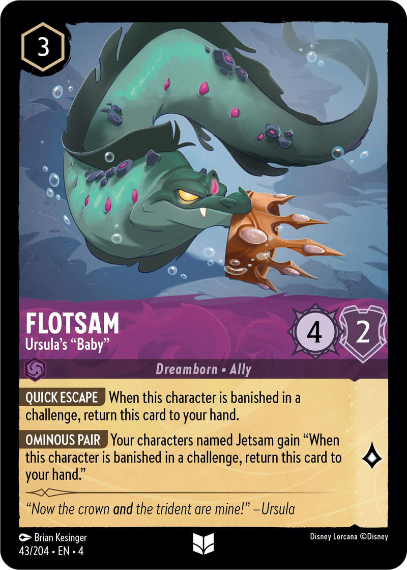 Flotsam - Ursula's "Baby" (43/204) [Ursula's Return] - Destination Retro