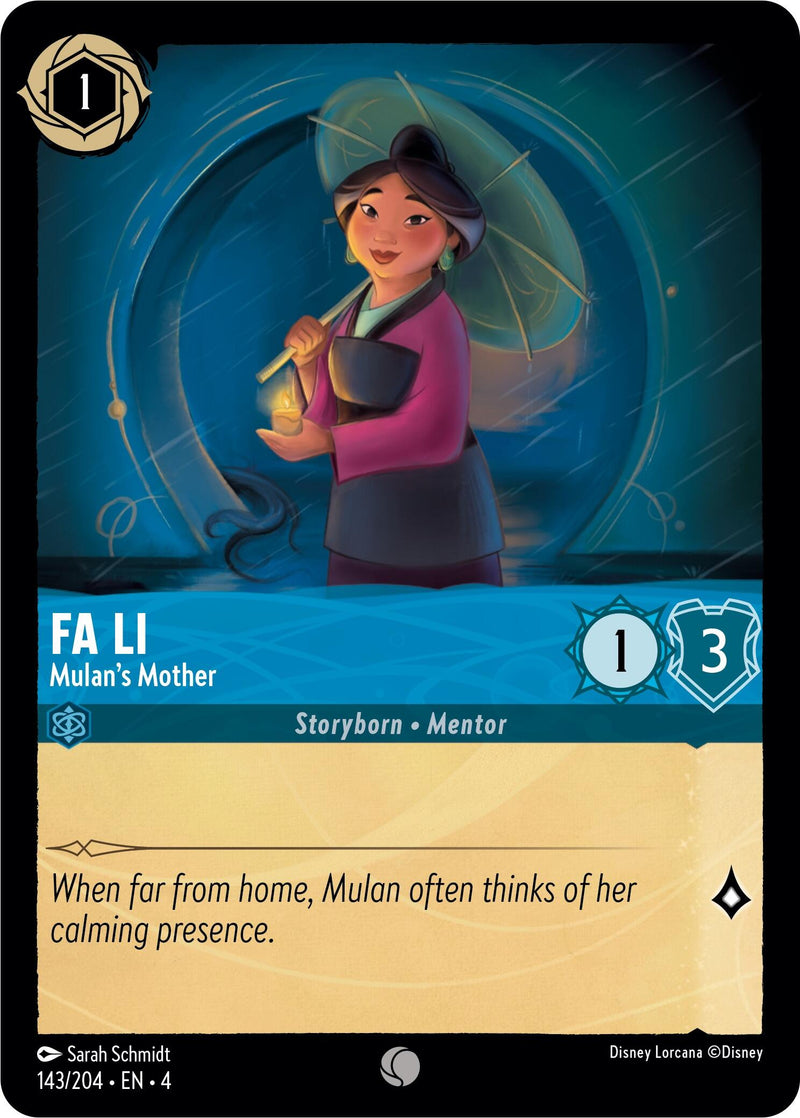 Fa Li - Mulan's Mother (143/204) [Ursula's Return] - Destination Retro
