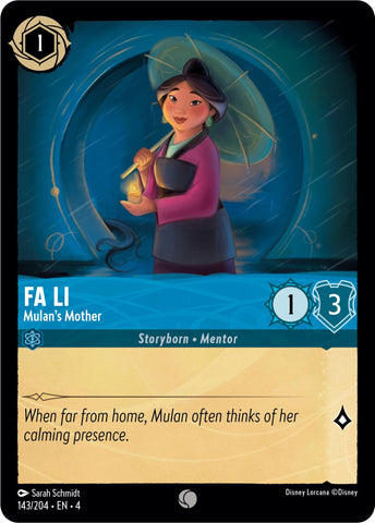 Fa Li - Mulan's Mother (143/204) [Ursula's Return] - Destination Retro