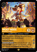 Mickey Mouse - Musketeer Captain (16/204) [Ursula's Return] - Destination Retro