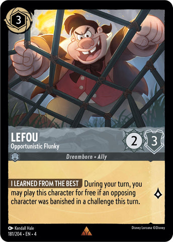 LeFou - Opportunistic Flunky (181/204) [Ursula's Return] - Destination Retro