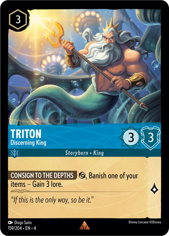 Triton - Discerning King (159/204) [Ursula's Return] - Destination Retro