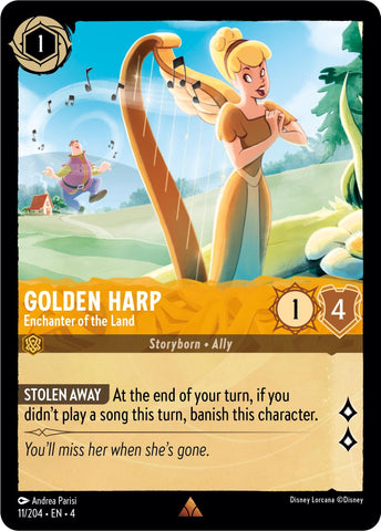 Golden Harp - Enchanter of the Land (11/204) [Ursula's Return] - Destination Retro
