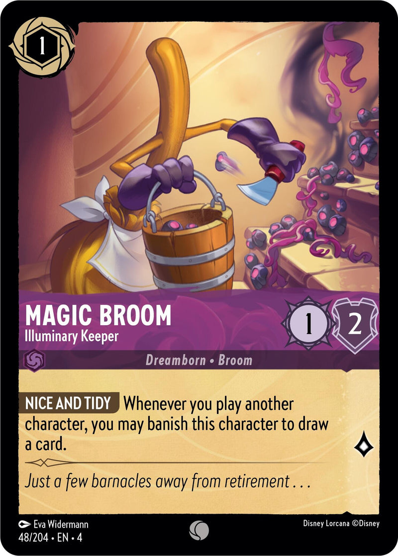 Magic Broom - Illuminary Keeper (48/204) [Ursula's Return] - Destination Retro