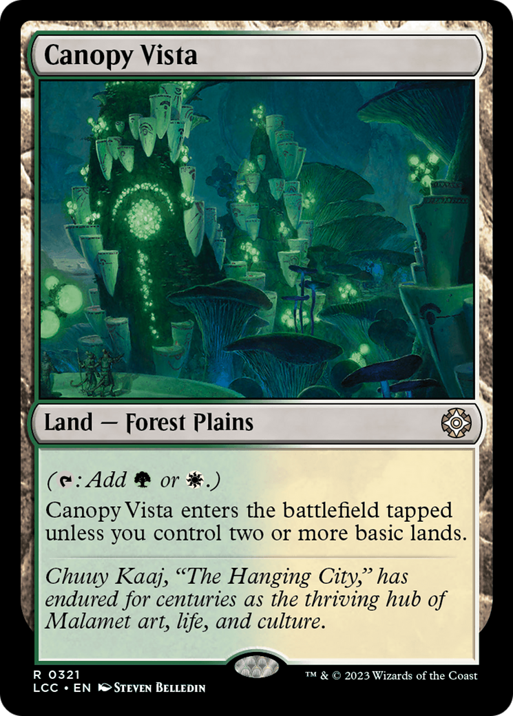 Canopy Vista [The Lost Caverns of Ixalan Commander] - Destination Retro