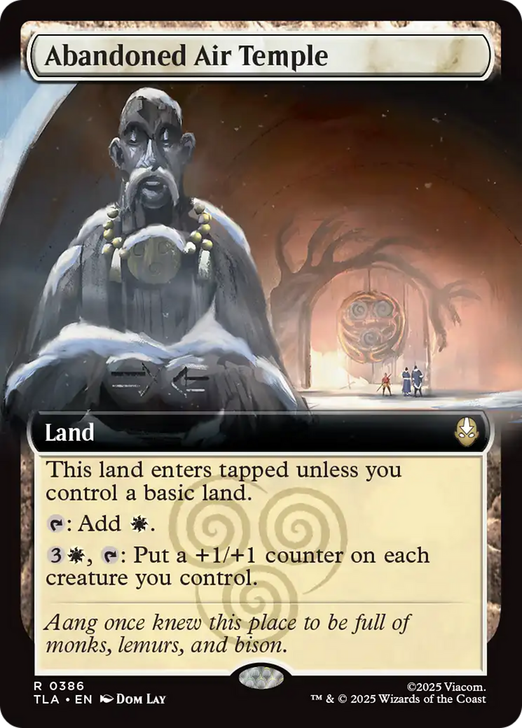Abandoned Air Temple (Extended Art) [Avatar: The Last Airbender] - Destination Retro