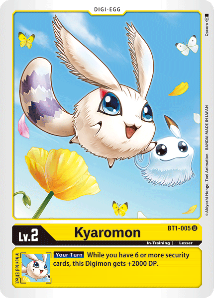 Kyaromon [BT1-005] [Release Special Booster Ver.1.0] - Destination Retro
