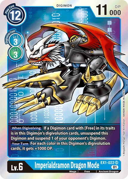 Imperialdramon Dragon Mode [EX1-022] [Classic Collection] - Destination Retro
