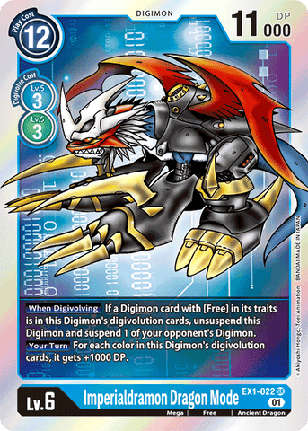 Imperialdramon Dragon Mode [EX1-022] [Classic Collection] - Destination Retro