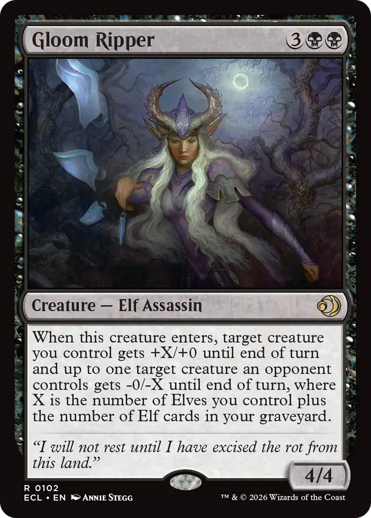 Gloom Ripper [Lorwyn Eclipsed] - Destination Retro